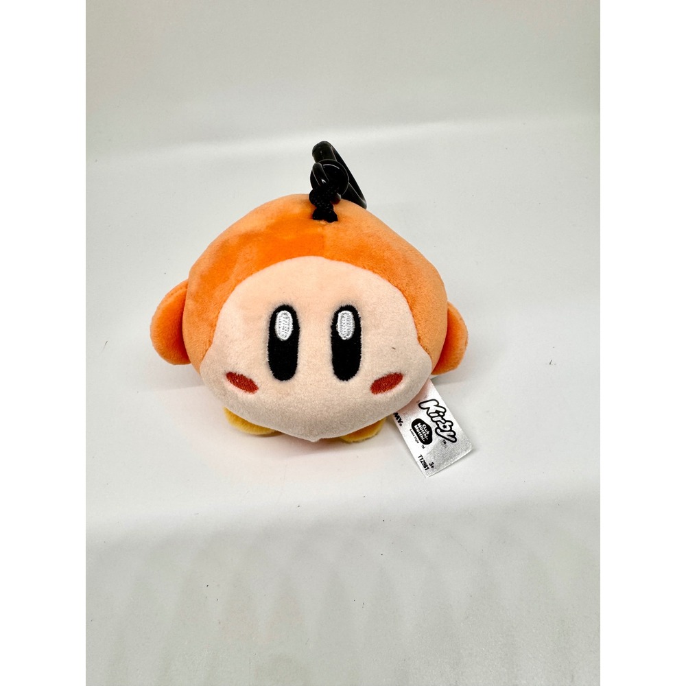 Kirby Waddle Dee Plush Keychain Tomy Club Mocchi Mocchi Orange Backpack Clip 4in